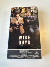 Wise Guys (VHS, 1987) Danny DeVito Joe Piscopo CBS FOX Original Release RARE