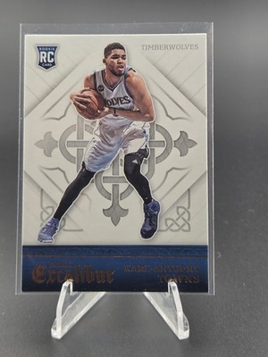 2015-16 Panini Excalibur Karl-Anthony Towns RC #167 A