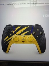 PRESALE PS5 DualSense Controller Marvel s Wolverine Battle Yellow SHIPS 09/15