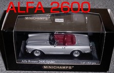 1 43 Alfa Romeo 2600 Spider 1964 Silver Alfa Romeo Spider