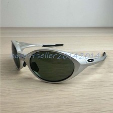 Oakley OO9438 Eye Jacket Matte Silver Frame Black Prizm Lenses