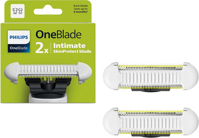 Philips Oneblade Skin-Protect Intimklingenköpfe, kompatibel mit allen QP229/50