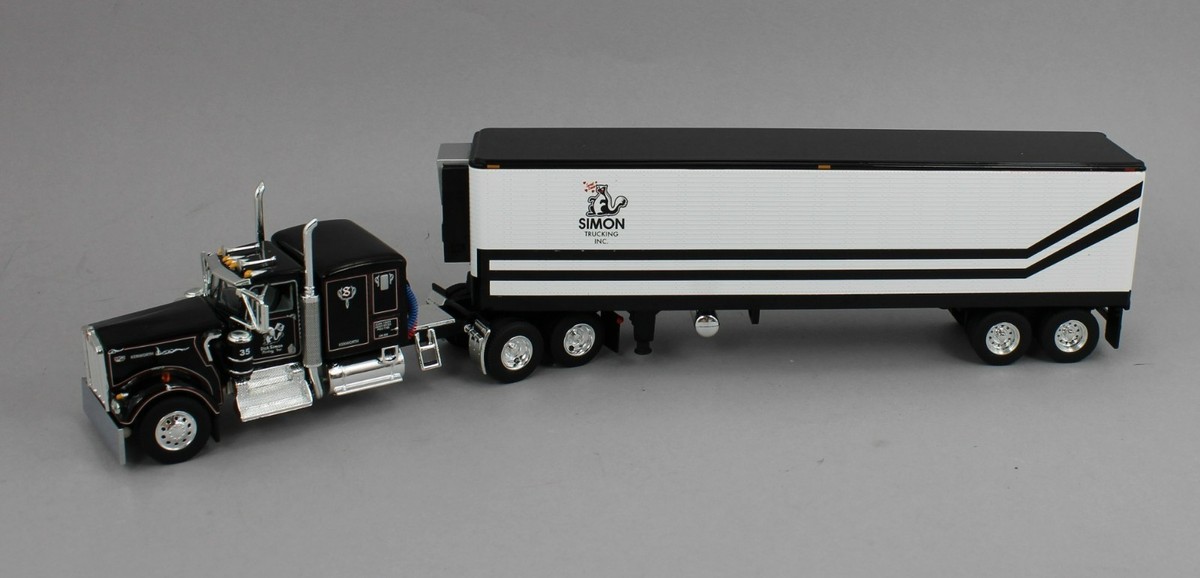 DCP 1:64 *DICK SIMON TRUCKING* Kenworth W900A w/Vintage Reefer
