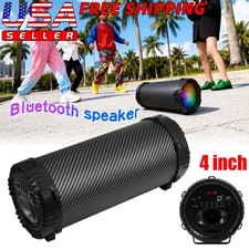 Mini 3600W 4"Heavy Bass Sound System Portable Bluetooth Speaker Sub Woofer Party