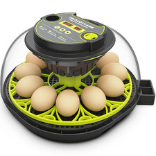 Incubators for Hatching Eggs 12 Egg Incubator with Automatic Egg Turning and Hum