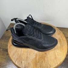 Nike Air Max 270 Shoes Womens Size 7.5 Running BQ5776-001 Triple Black Sneakers