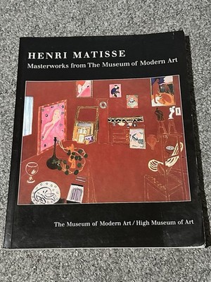 Henri Matisse Art Book Masterworks Museum Modern Art 1996 Artist Italy Paintings