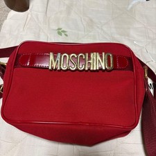 Vintage MOSCHINO Shoulder Bag Ladies Black Crossbody Purse Rare