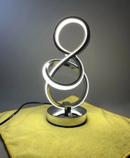 Table Lamp Bedside Night Light Dual USB Port Touch Control Dimmable Decoration