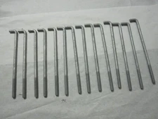 14X Sandbaggy 5/8" x 14" Threaded Concrete Anchor L-Bolts Hot Dipped Galvanized