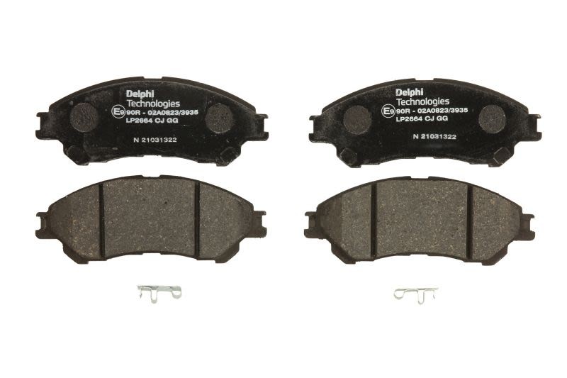 Kit plaquettes de frein DELPHI LP2664 frein à disque F-150 4.9