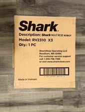 Shark Matrix RV2310AE Smart Robotic Vacuum Cleaner Self Empty Home Mapping 45Day