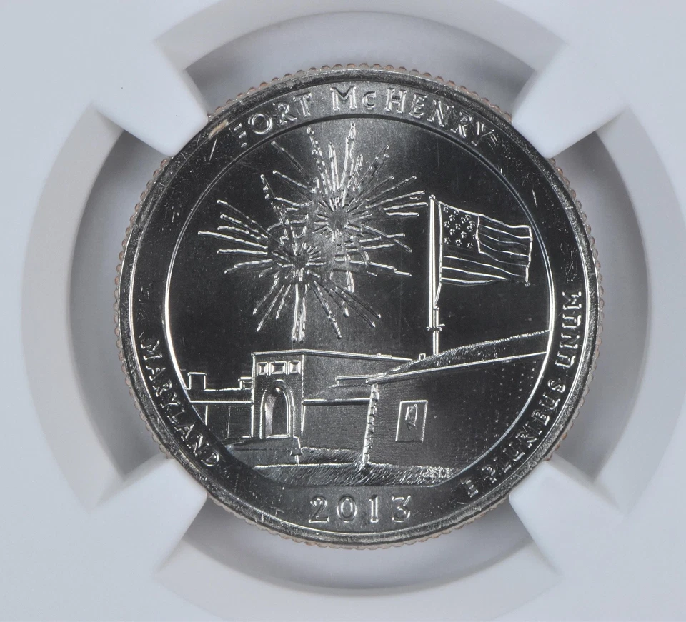 2013-P Washington Quarter ATB Fort McHenry MS68 NGC *8902 - Image 3 of 4