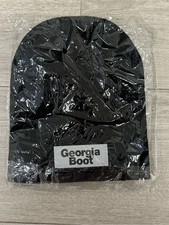Georgia Boot Black Cuffed Knit Beanie