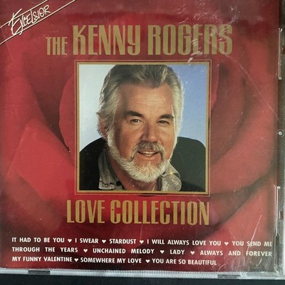 Kenny Rogers   Love Collection CD Country Pop Ballads Excelsior EXT-2-9620