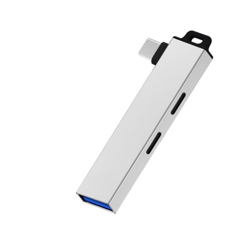 Travel Friendly USB C Hub Type C Adapter USB C Port For Seamlessly Integration - Afbeelding 3 van 10