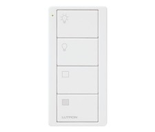 Lutron Pico Control- 4-Button 2 GROUP LIGHT/ SHADE CONTROL WH PJ2-4B-GWH-LS21