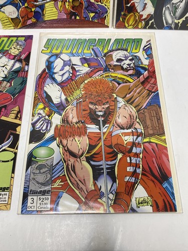 Youngblood Image Comic Rob Liefield Enter Shadow Hawk volume 0 1 2 3 lotto - Foto 6 di 6