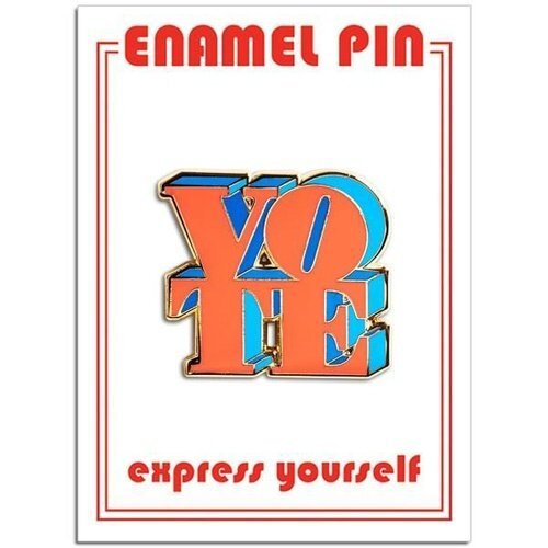 VOTE Enamel Pin