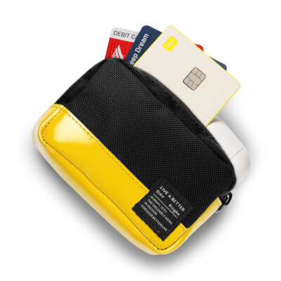 Ringke [Mini Pouch Tarpaulin] for Galaxy Buds, AirPods, Pixel Buds, Daily Bag