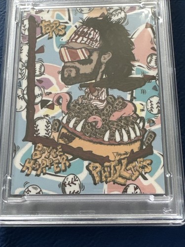 2021 Topps Project 70 Bryce Harper by Distortedd #167 Phillies PSA 9 - Bild 4 von 6
