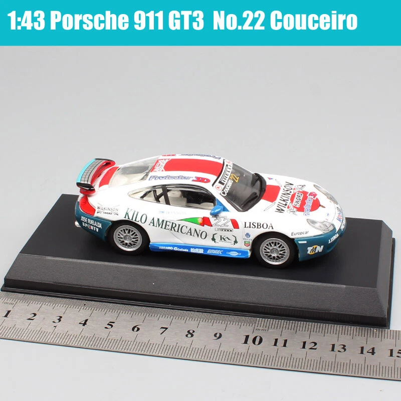 911 GT3 #22 Pedro Couceiro Pirelli Supercup 1999 Diecast Model Car 1/43 Toy - Image 4 of 4