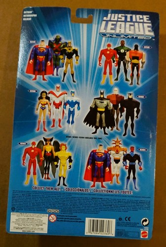 DC Super Heroes Justice League Unlimited Confezione da 3 Batman, Metamorpho, Wildcat - Foto 2 di 2