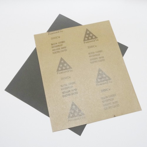 Hojas de papel de lija abrasivo impermeable de papel de lija húmedo y seco 800-4000 grano - Imagen 8 de 10