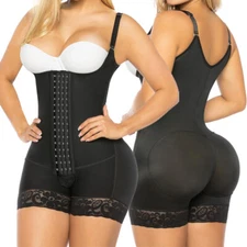 Fajas Colombianas Reductoras Post Surgery Bodysuit Waist Butt Lifter Body Shaper