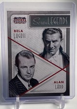 2015 Panini Americana Bela Lugosi & Alan Ladd Screen Legends Card #16 W/Top Load
