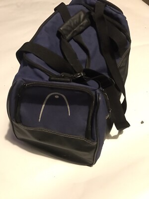 Sac De Sport HEAD Vintage - Toile Bleue - Taille Moyen - Occasion