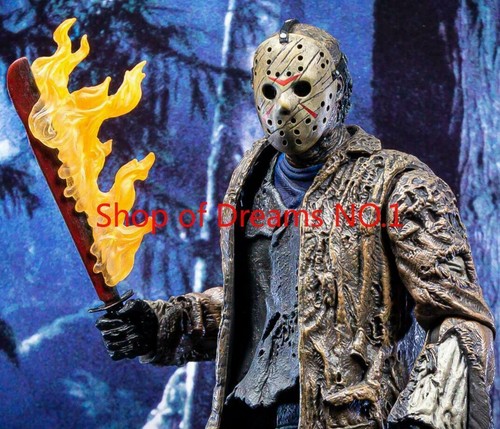 NECA Freddy Vs Jason Ultimate Jason Voorhees 7" Action Figure Model PVC Doll Toy - Picture 9 of 12