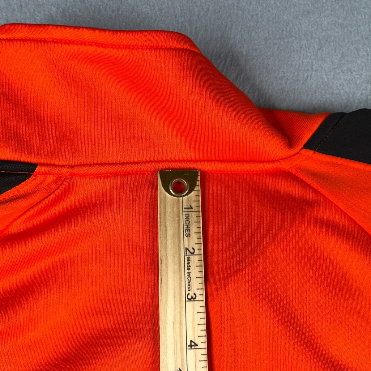 Miami Marlins Majestic Track Jacket 2XL Orange Graphic Print