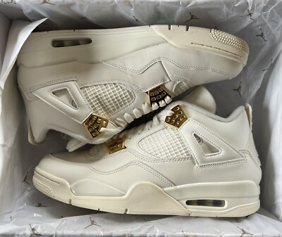 Jordan 4 Metallic Gold