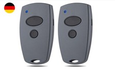 2x Garagentor Handsender für 433MHz Marantec D302/D304-433, D384/D321/D323-433