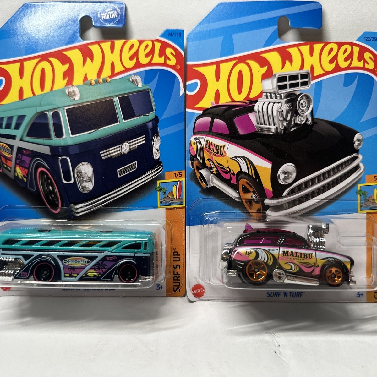 ホットウィール　Hot Wheels VW BUS　サーフィン Amazon.com: Hot Wheels Volkswagen Kool Kombi, Surf's Up 2/5