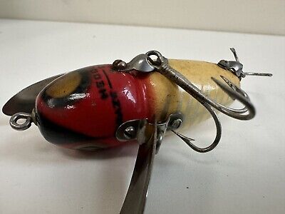 Heddon Crazy Crawler Old wood fishing lure early | eBay Heddon Crazy Crawler Old wood fishing lure early | eBay