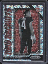2022 Panini Prizm #NR-2 Desmond Ridder New Recruits Prizms No Huddle