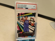 2022 Court Kings Paolo Banchero Maestros Ruby /149 NBA Magic Rookie PSA 9