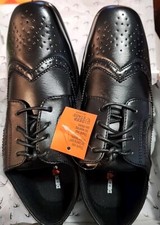 Deer Stags Boy's Ace Oxford Dress shoes, Black Size 7 Medium Black Leather NIB