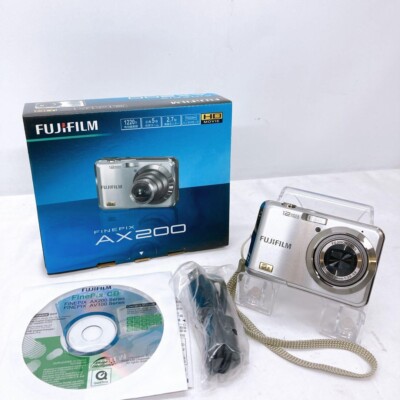 Fujifilm FinePix AX200 12 MP Camera - Silver From Japan | eBay