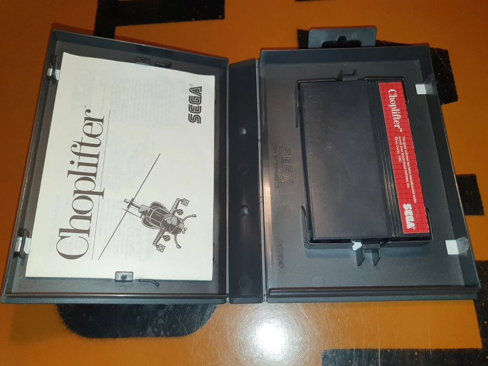 ## Sega Master System - Choplifter (UK Release) - Top / Ms Game ## - Image 2 of 2