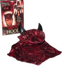 Fascia Con Corna Da Diavolo - 2 Pezzi Per Halloween E Carnevale