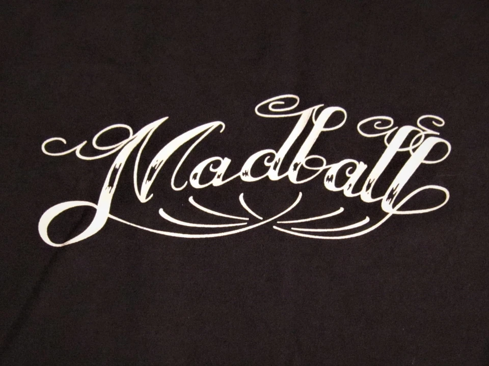 MADBALL BLACK MADBALL IN SCRIPT GIRLS SHIRT SIZE (14-16) NYHC AGNOSTIC FRONT  - Image 3 of 4