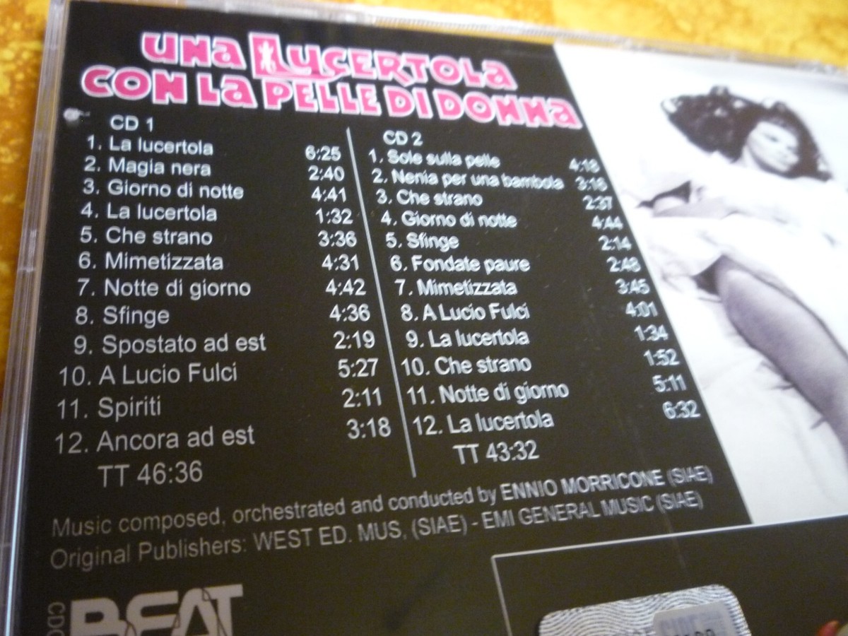 Una Lucertola Con La Pelle Di Donnaモリコーネ Una lucertola con la pelle di Donna - A Lizard In a Woman's