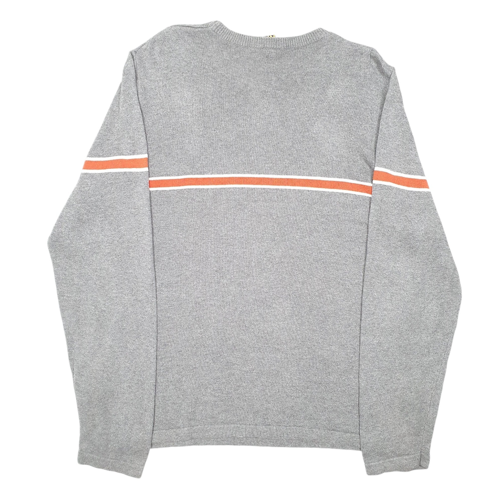 NAUTICA Crewneck Knit Vintage Jeans Stripe Jumper Sweatshirt Mens XL image 3