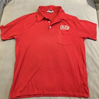 RARE Vintage Franklin Mills OHIO STATE UNIVERSITY Buckeyes Polo L  XL