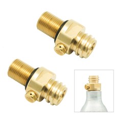 2*M18x1.5/TR21x4 Thread For Soda Stream Tank ...