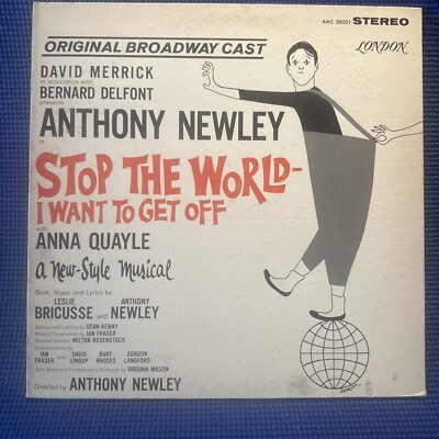 Stop the World - I Want to Get Off (1962 Original Broadway Cast) VG+/VG