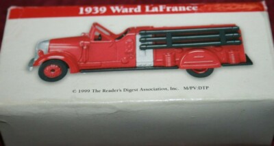 THE READER'S DIGEST ASSOCIATION 1939 WARD LAFRANCE 1999 RED